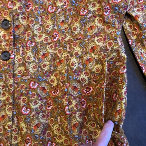 Madewell new with tags floral corduroy jumpsuit - Picture 6 of 13